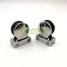 Top Quality Mirror/ Satin Stainless Steel Glass Railing Clamp